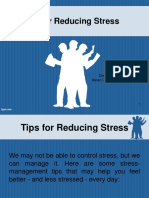 Tips for Reducing Stress