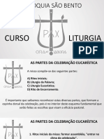 Curso de Liturgia - As Partes Da Celebração Eucarística