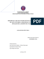 Desarrollo de soluciones técnicas para dotar de agua potable a pequeñas localidades de la Región de Coquimbo