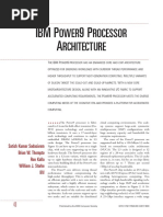 POWER9 Processor Architecture