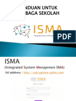 Panduan ISMA User Sekolah v.1.0 PDF