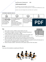 Unit 4 Group Discussion Rubric Talk