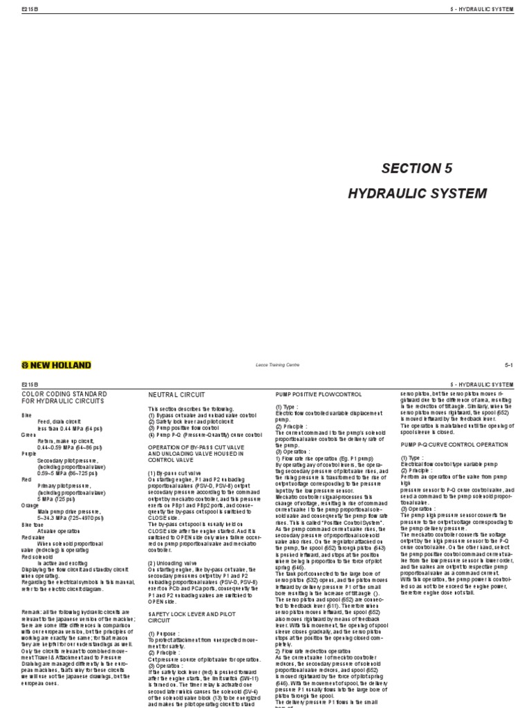 Hydraulic System | PDF | Valve | Hydraulics