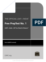 WM Prep Test India 1 PDF