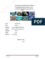 Informe Mineralogía