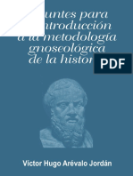 ARÉVALO JORDÁN, VÍCTOR HUGO - APUNTES PARA LA INTRODUCCIÓN A LA METODOLOGÍA GNOSEOLÓGICA DE LA HISTORIA.pdf