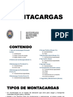 Tipos y evolución de los montacargas