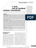 2014 Evaluation and Management of Cerebral Venous.12