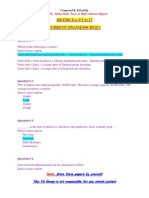 MGT402 Lec # 1 To 17 Current Online100 MCQ'S: Question # 1