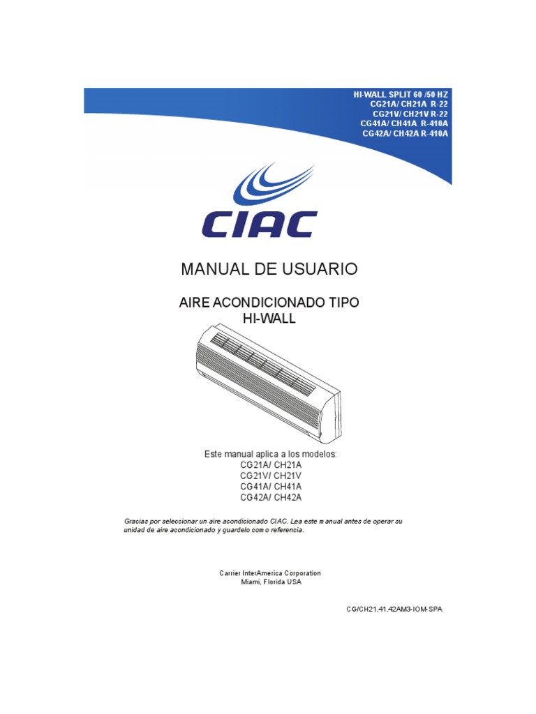 Manual de Usuario de Equipo CIAC | PDF | Naturaleza | Science