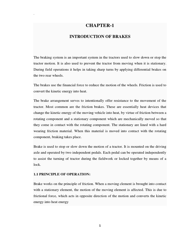 Overview of Automobile Braking Systems | PDF | Brake | Anti Lock ...
