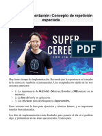 Dia 4 - Dia de Implementación - Concepto de Repetición Espaciada PDF