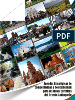 Agendas Estratégicas de Competitividad y Sostenibilidad para Las Rutas Turísticas Del Oriente Antioqueño PDF