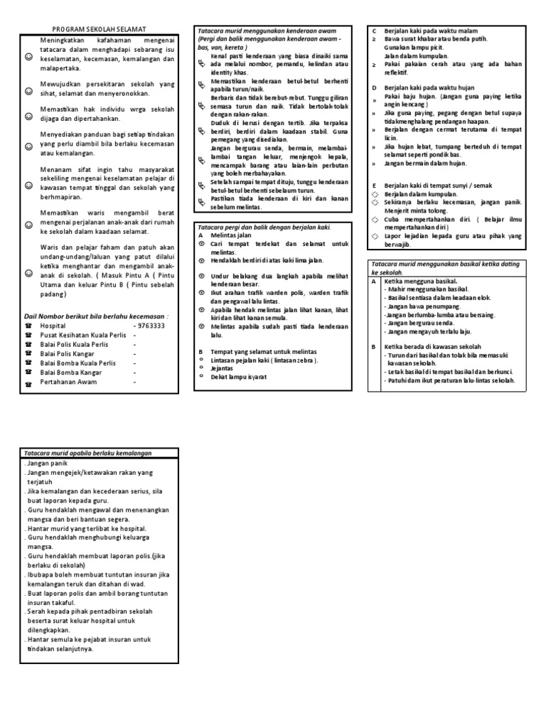 Program Sekolah Selamat Pdf