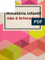 Ministério Infantil Não é Brincadeira