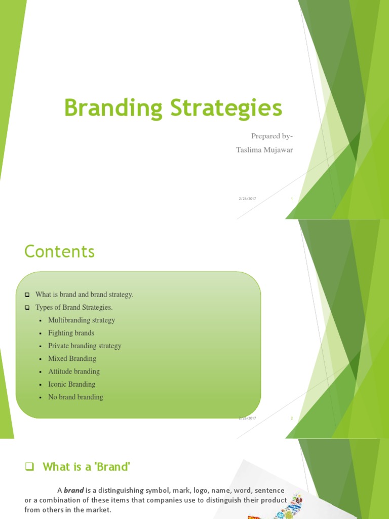 Effective Branding Strategies Explained | PDF | Brand | Business Economics