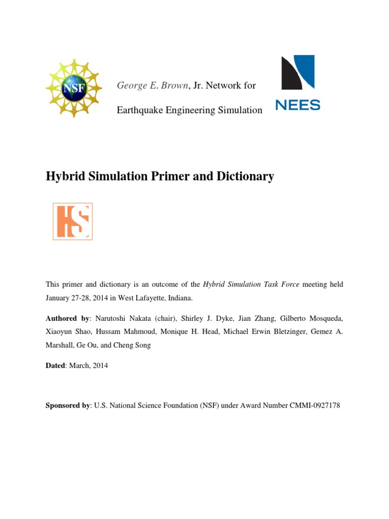 Hybrid Simulation Guide & Glossary | PDF | Computer Simulation | Simulation