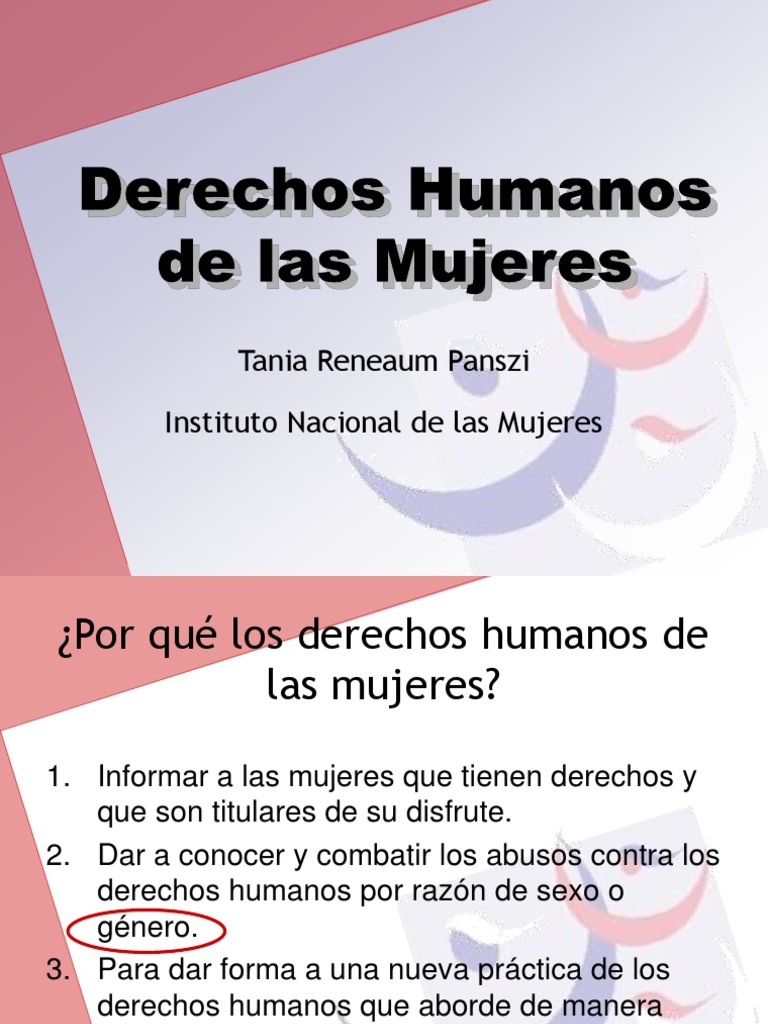 Derechos Humanos de Las Mujeres | PDF | La violencia contra las mujeres ...