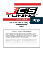 Audi A4 1.8T Ultimate Timing Belt Kit Installation Guide ES#8146