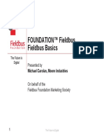 FOUNDATION™ Fieldbus Fieldbus Basics: Presented by