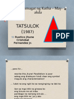 TATSULOK Ni Rustico Jhune Cristobal Fernandez