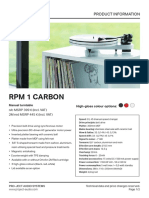 RPM 1 Carbon: Product Information