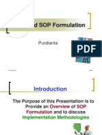 SOP Formulation