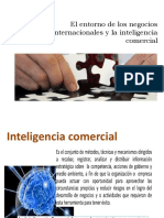 El Entorno de Los Negocios Internacionales y La Inteligencia Comercial