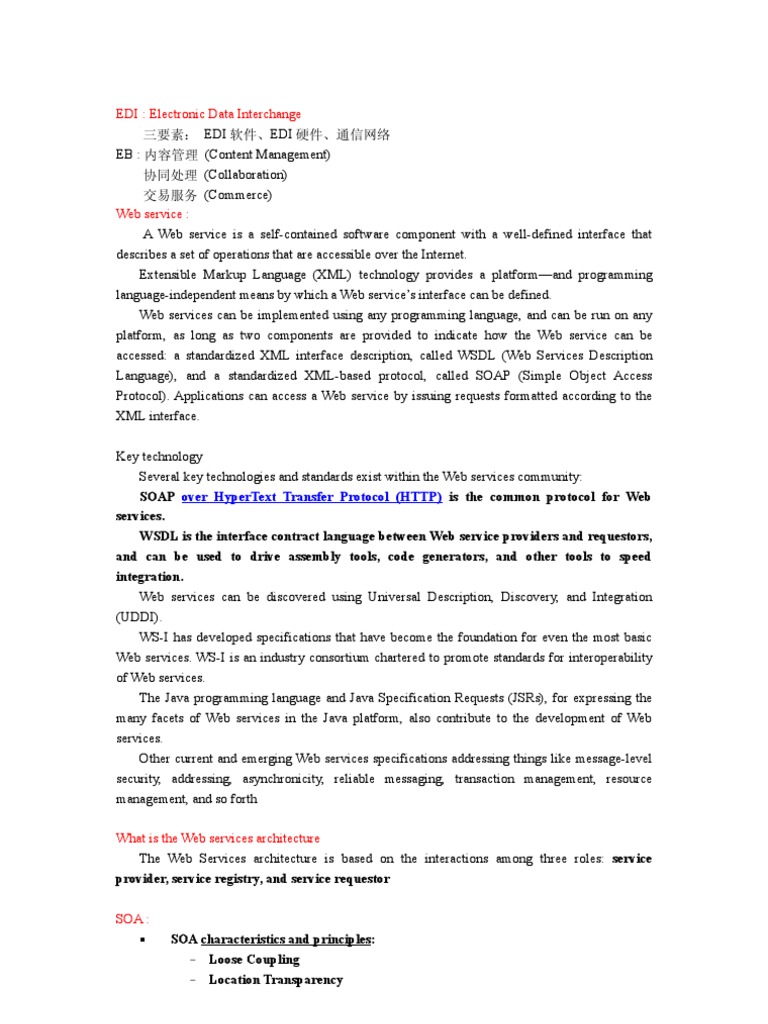 Concepts | PDF | Web Service | Soap
