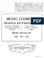 Clementi Muzio Gradus Parnassum 100 Tudes Book Etude German Italian English French 7427 