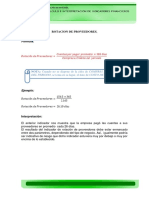 Rotacion de Proveedores, Calculo de Indicadores Janniny PDF