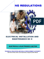 TR-Electrical Installation and Maintenance NC II April, 25 2017