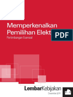 Introducing Electronic Voting Essential Considerations Bahasa Indonesia PDF
