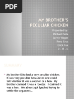 My Brother's Peculiar Chicken Powerpoint