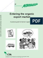 Entering The Organic Export Market: Agrodok-Series No. 48