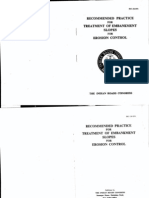 IRC-56 Treatment of Embankemnt Slopes For Erosion