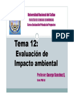 Tema 12 Evaluacion de Impacto Ambiental