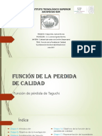 Función de La Perdida de Calidad