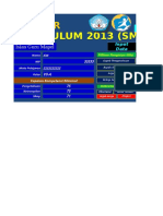 Kurikulum 2013 (SMP) : Daftar Nilai