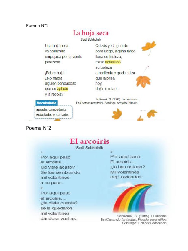 Poemas de Segundo. | PDF