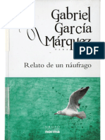 Relato de Un Náufrago - Gabriel García Márquez