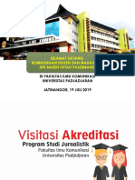 Visitasi Akreditasi Prodi Jurnalistik - Presentasi Rev 201907