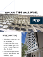 Kline - Window Type Wall Panel