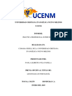 Práctica en psicología UCENM