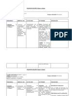 PLANIFICACIÓN Clase a Clase.lenguaje