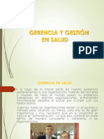 Gerencia Y Gestión en Salud