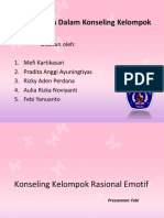 Pendekatan Dalam Konseling Kelompok