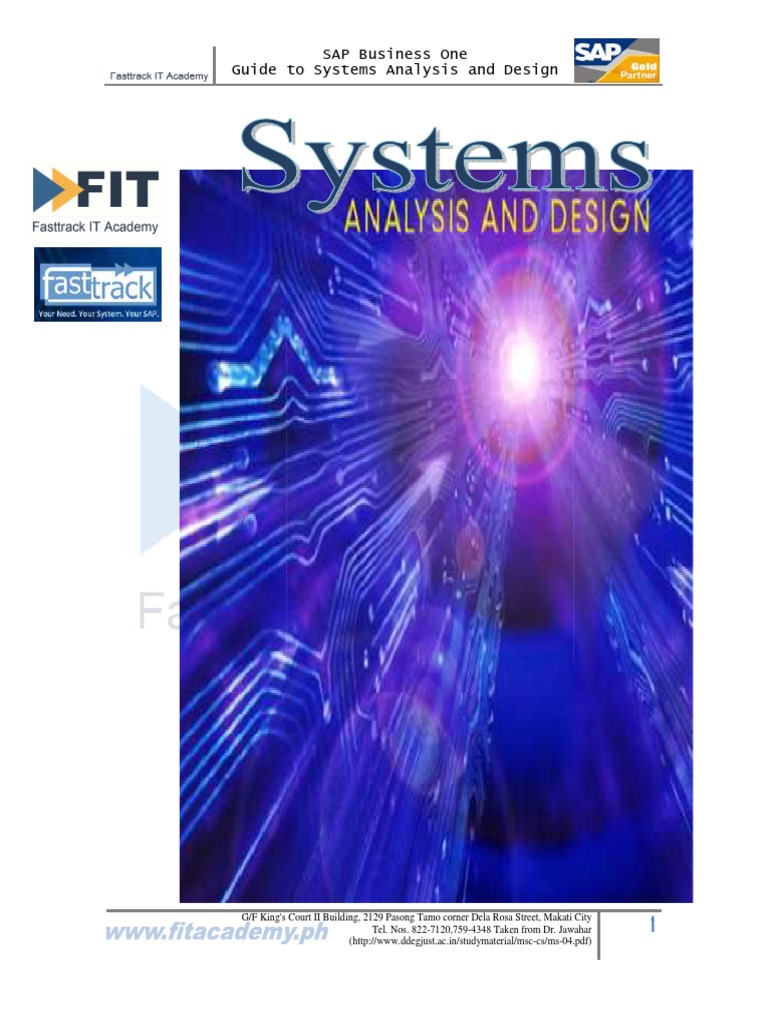Manual Systems Analysis and Design | PDF | System | Input/Output