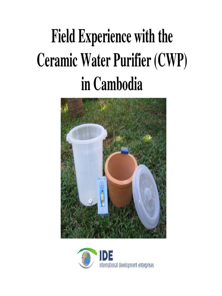 Water Purifier Experiment PDF Subsidy Economies