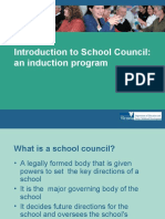 Introduction To School Council: An Induction Program